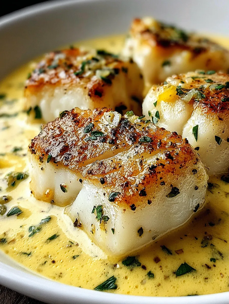 Baked Cod in Coconut Lemon Cream Sauce for Busy Weeknights image 1