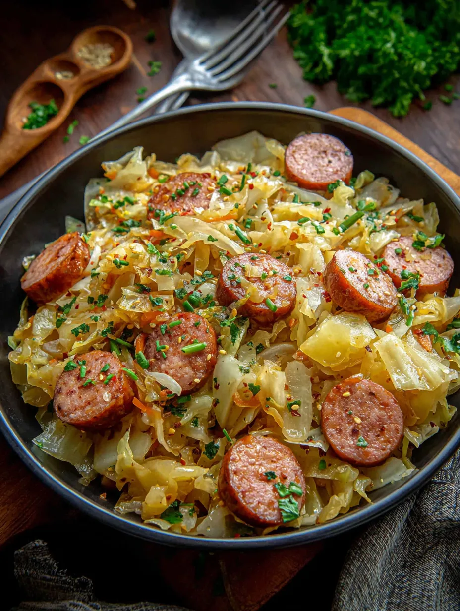Easy Sausage and Cabbage Stir Fry (30-Minutes) image 2