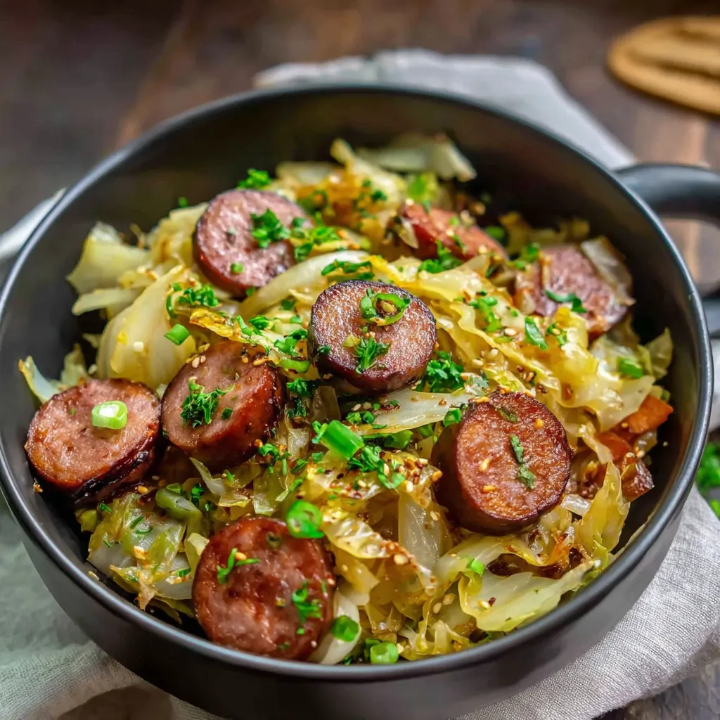 Easy Sausage and Cabbage Stir Fry (30-Minutes): A Quick, Flavorful Delight