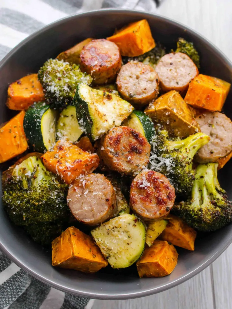 Create a Flavorful Sausage Veggie Skillet Bowl in Just 30 Minutes! image 1