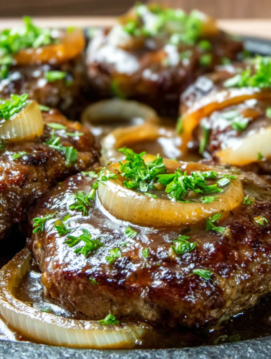 Hamburger Steak with Onions and Gravy: A Comfort Classic for Beginners image 1