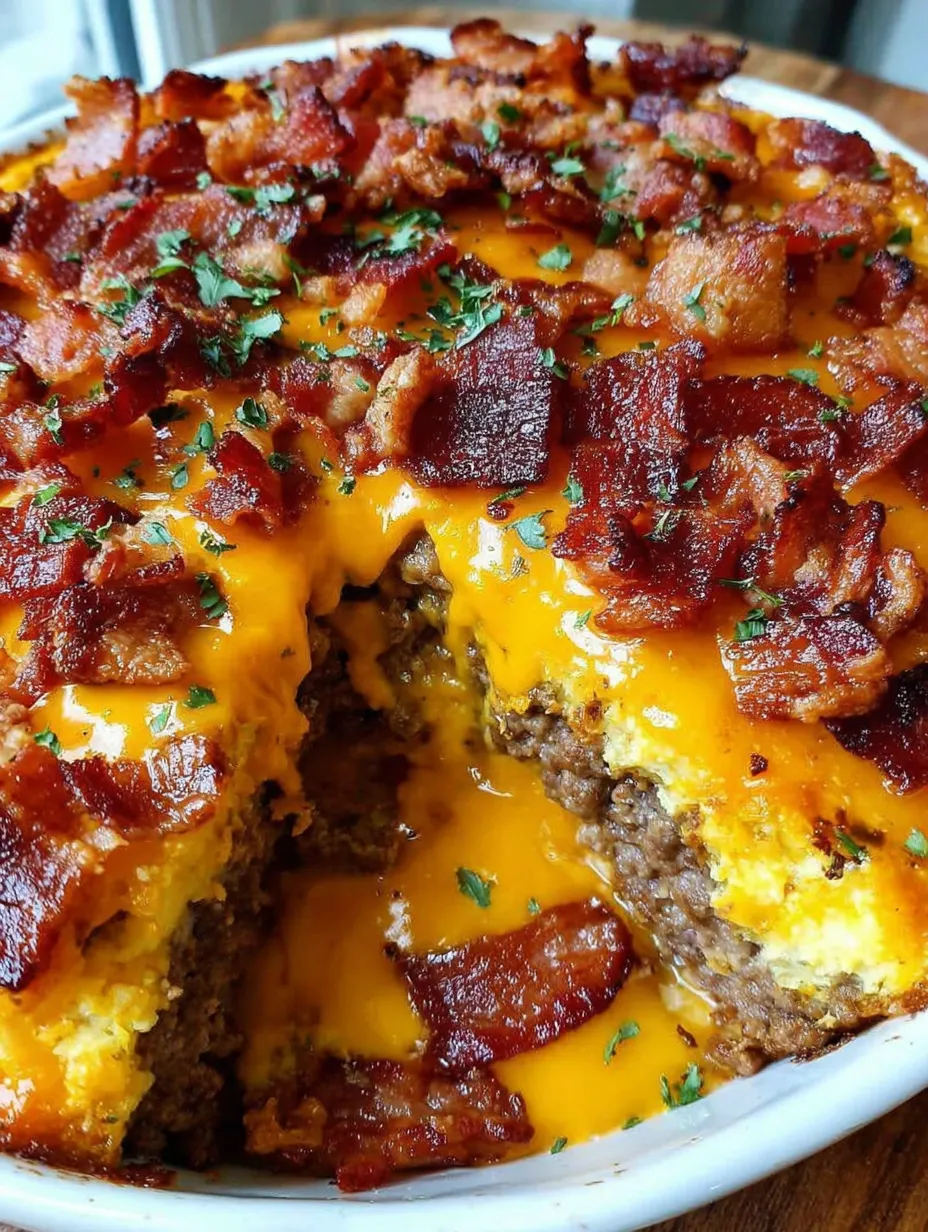 Bacon Cheeseburger Pie: A Carnivore Diet Favorite image 2